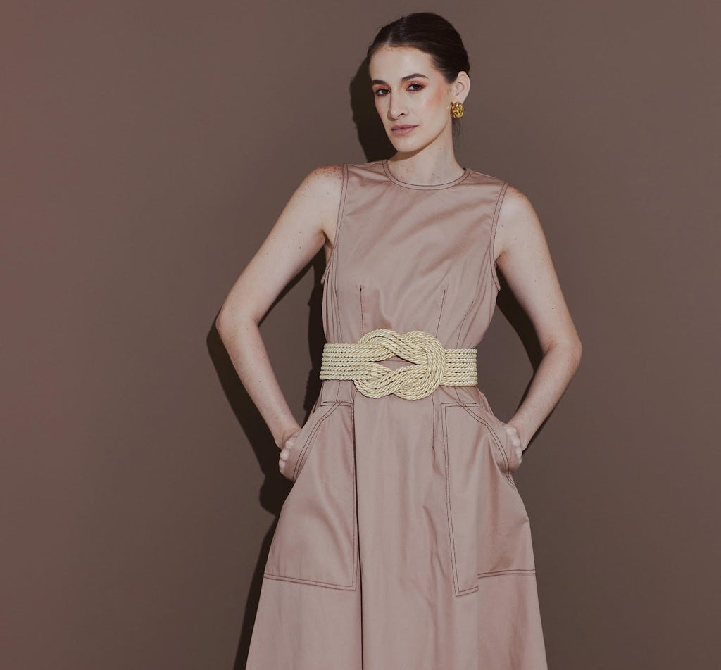 Collette Belt in Gold