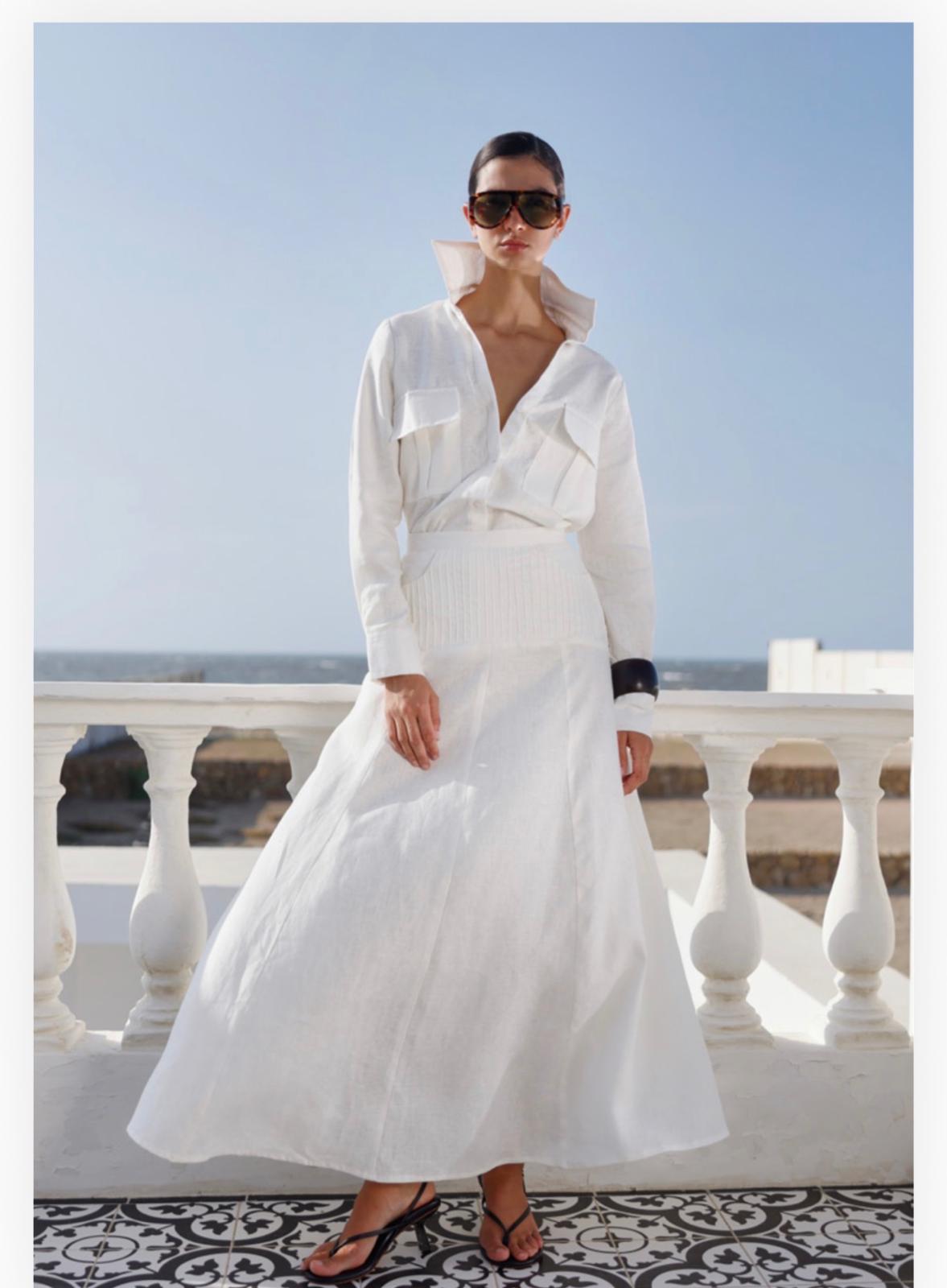 Estela Shirt and Rebeca Skirt