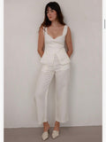 Aura Blouse and Daniela Pants