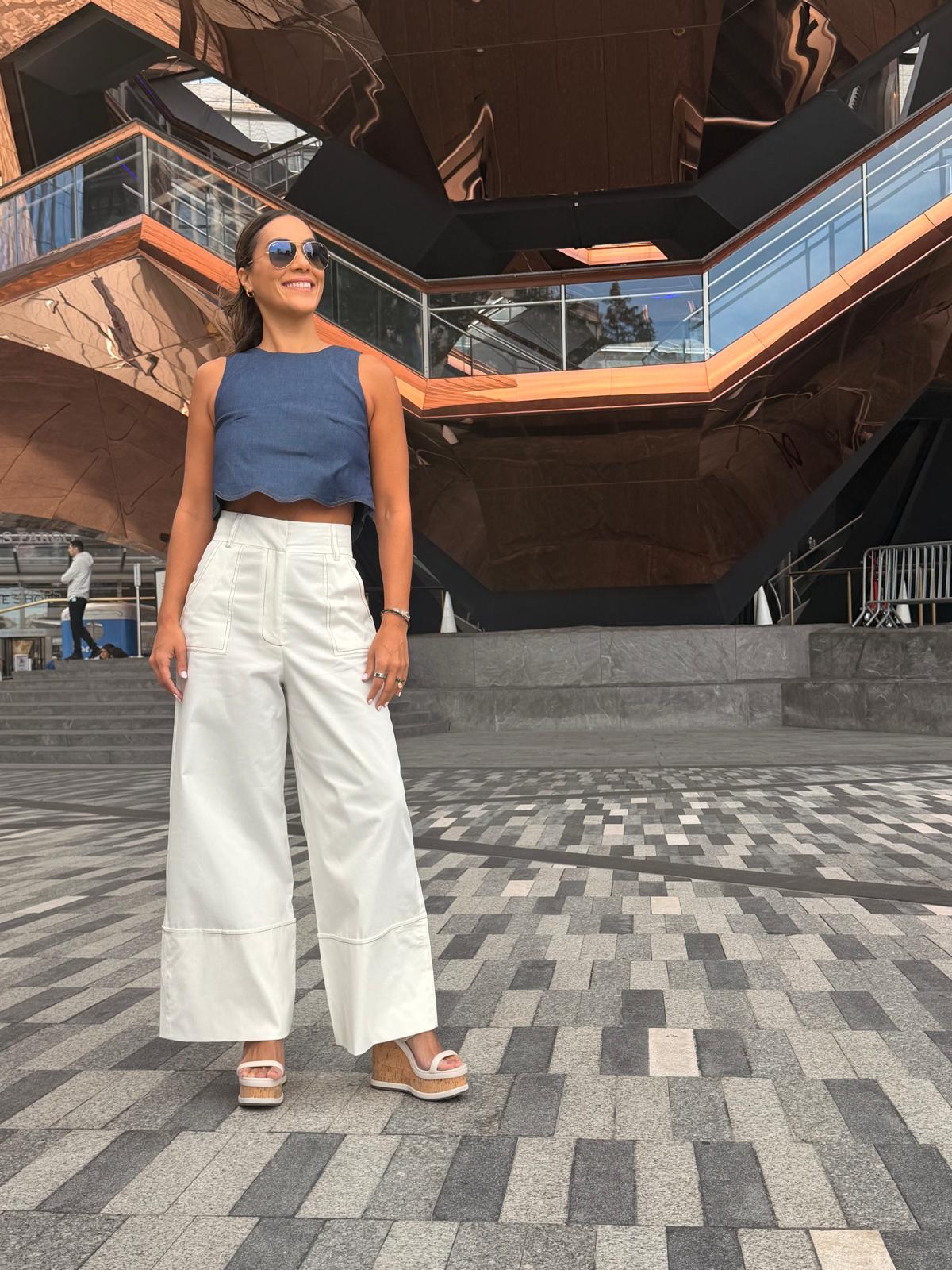 Luciana Pants White Front